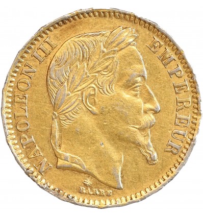 20 Francs Napoléon III Tête Laurée