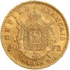 20 Francs Napoléon III Tête Laurée