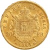 20 Francs Napoléon III Tête Laurée