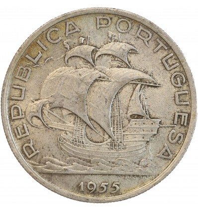 10 Escudos  - Portugal Argent