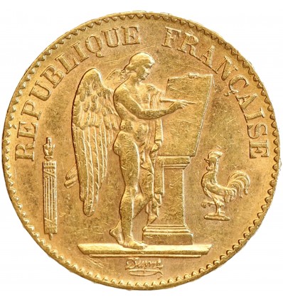 20 Francs Génie Troisième République