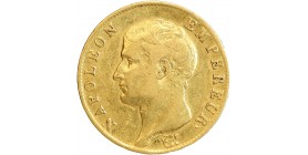 40 Francs Napoléon Tête Nue Calendrier Révolutionnaire