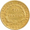 40 Francs Napoléon Ier Tête Nue Calendrier Grégorien