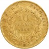 10 Francs Napoléon III Tête Laurée