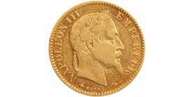 10 Francs Napoléon III Tête Laurée