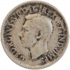 10 Cents Georges VI - Canada Argent