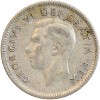 10 Cents Georges VI - Canada Argent