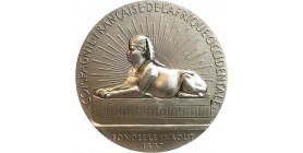 Médaille en argent Compagnie Française de l'Afrique Occidentale