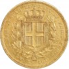 100 Lires Charles Albert - Italie Sardaigne