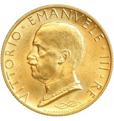 100 Lires Victor Emmanuel III - Italie Réunifiée