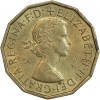 3 Pence Elisabeth II - Grande Bretagne