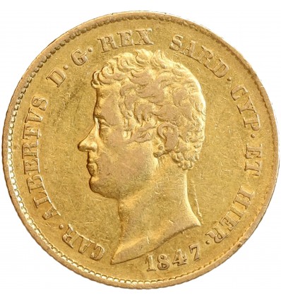 20 Francs Charles Albert - Italie - Sardaigne
