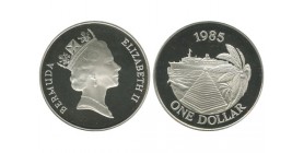 1 Dollar Elisabeth II Bermudes Argent