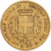 20 Lires Victor Emmanuel II Italie - Sardaigne