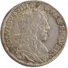 1/4 Ecu 1er poinçon de Warin - Louis XIII