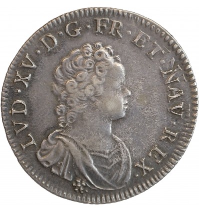 1/4 Ecu Vertugadin Louis XV