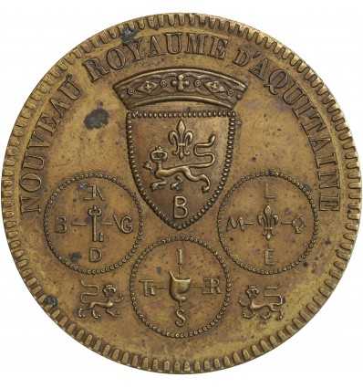 Médaille Satirique 1 Gascon - Nouveau Royaume d'Aquitaine