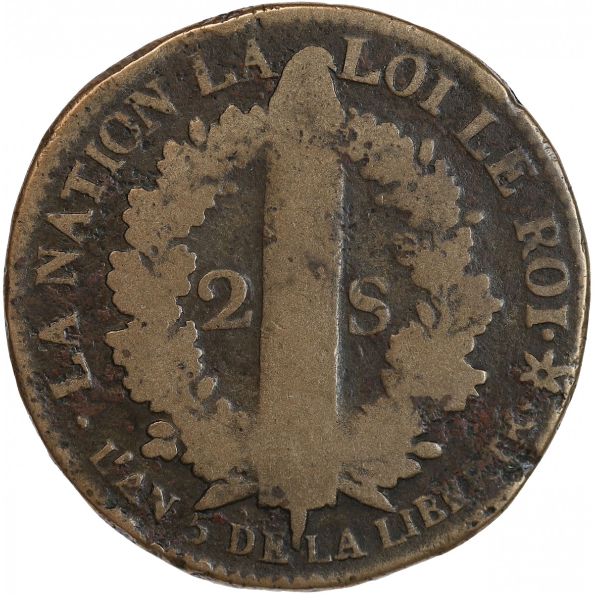 2 Sols Français - Constitution