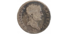 1 Franc Napoléon I Tête Laurée Revers Empire