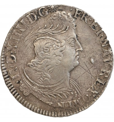 Ecu aux 8 L 2ème type Louis XIV