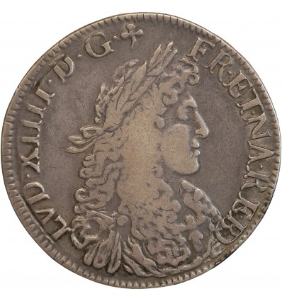 Ecu au Buste Juvénile du Béarn Louis XIV