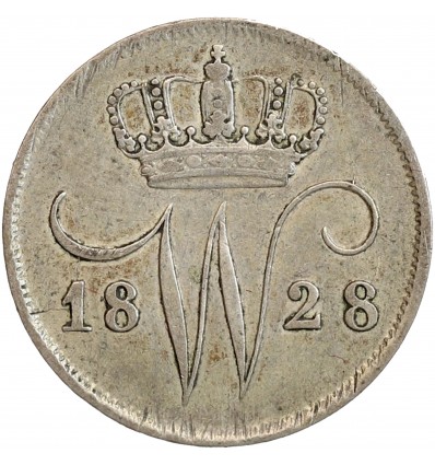 10 Cents Guillaume I - Pays-Bas Argent