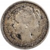 10 Cents Wilhelmine Petite Tête - Pays-Bas Argent