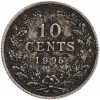 10 Cents Wilhelmine Petite Tête - Pays-Bas Argent