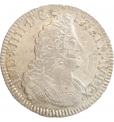 1/2 Ecu aux Palmes Louis XIV