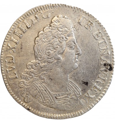 1/2 Ecu aux 8 L 2ème type Louis XIV