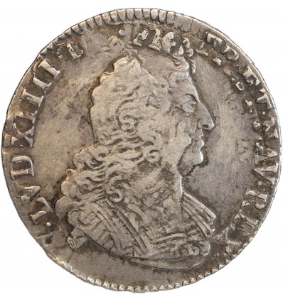 1/2 Ecu aux 8 L 2ème type Louis XIV