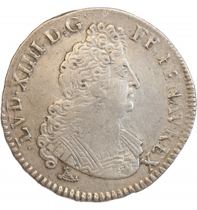 1/2 Ecu aux 8 L 2ème type Louis XIV