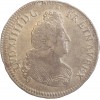 1/2 Ecu aux 8 L 2ème type Louis XIV