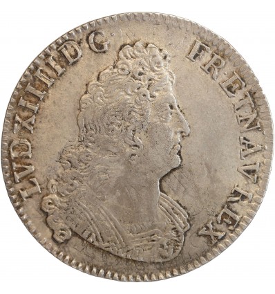 1/2 Ecu aux 8 L 2ème type Louis XIV