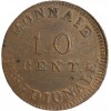 10 Centimes Napoléon I Siège d'Anvers