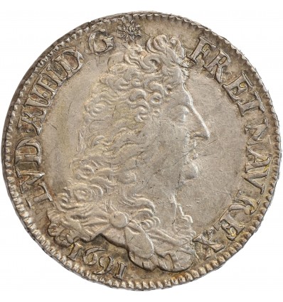 1/2 Ecu aux 8 L 1er type Louis XIV