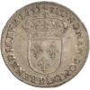 1/4 Ecu à la Mèche Longue Louis XIV