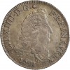 1/4 Ecu aux 8L 1er Type Louis XIV