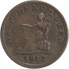 Jeton 1/2 Token - Canada - Province du Bas-Canada