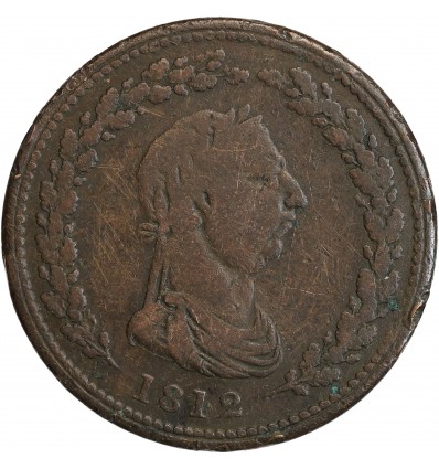 Jeton 1 Token - Canada - Province du Bas-Canada