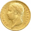 40 Francs Napoléon Ier Tête Laurée Revers Empire