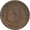 Jeton 1/2 Penny Token - Canada - Nouvelle Ecosse