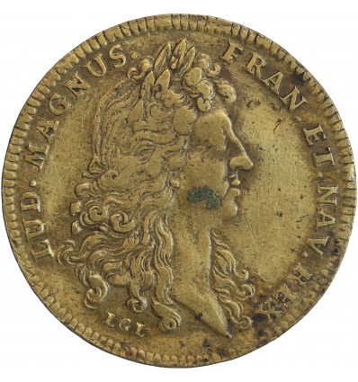 Jeton - Louis XIV Le Grand - Paix de Ratisbonne