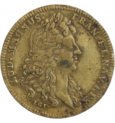 Jeton - Louis XIV Le Grand - Paix de Ratisbonne