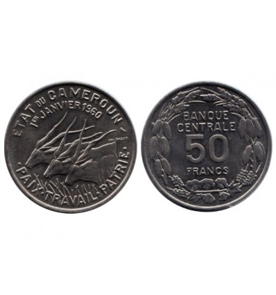50 Francs Cameroun - Etat du Cameroun