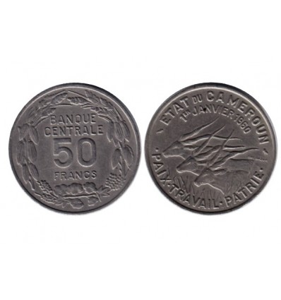 50 Francs Cameroun - Etat du Cameroun