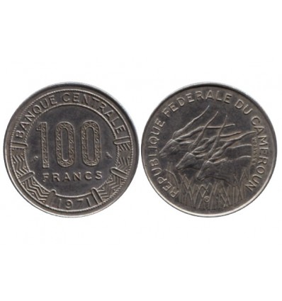 100 Francs Cameroun - République fédérale du Cameroun