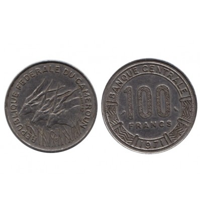 100 Francs Cameroun - République fédérale du Cameroun
