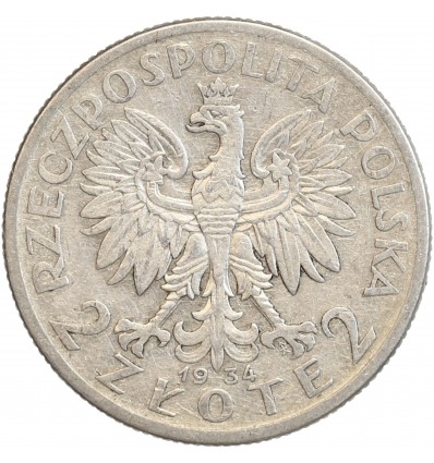 2 Zloty Reine Jadwiga - Pologne Argent