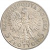 5 Zloty Reine Jadwiga - Pologne Argent